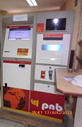 PNB Passbook Updation Machine